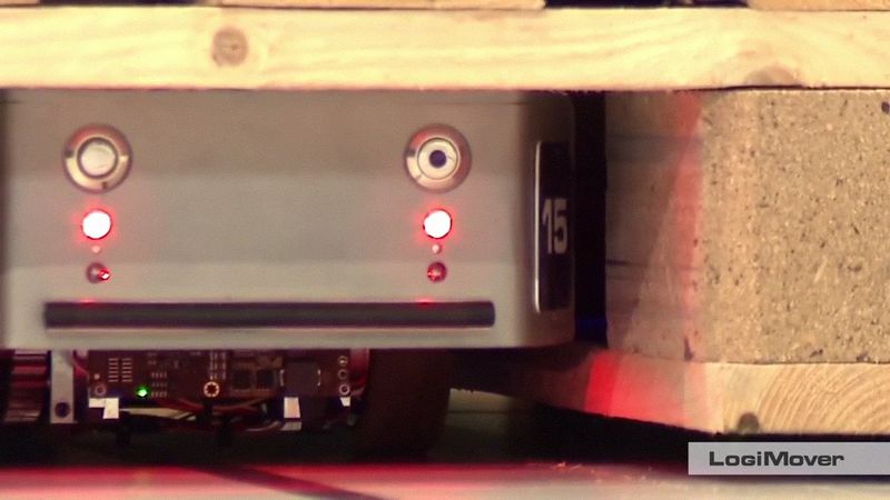 LogiMover: A unique forklift with two independent robot lifters