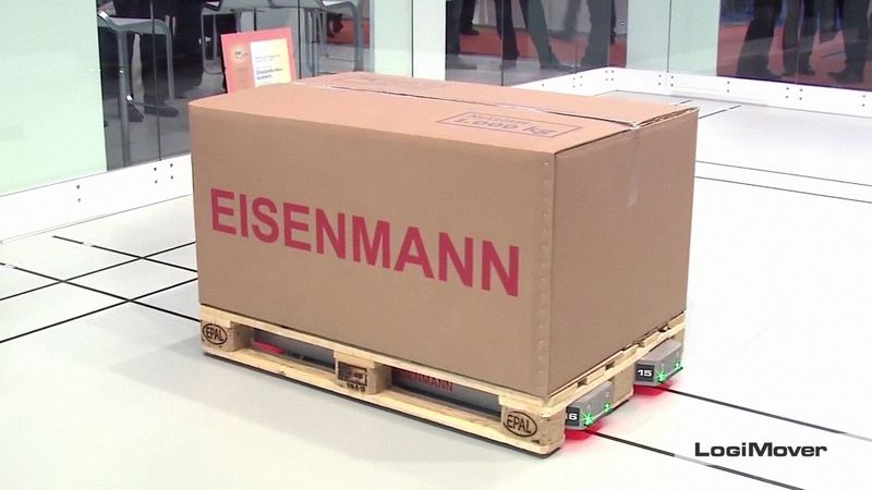 LogiMover: A unique forklift with two independent robot lifters