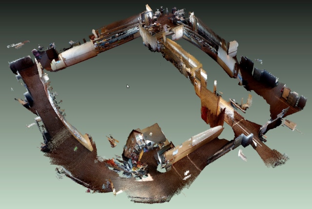 Depth Camera Map Indoors Depth Camera Map Indoors