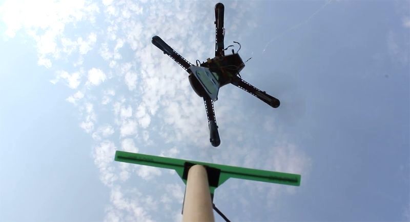 Ground Vehicle reading long-range RFID tag