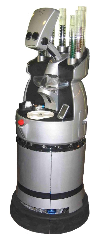 Nesbot Coffee Machine Robot by BlueBotics Nesbot Coffee Machine Robot by BlueBotics