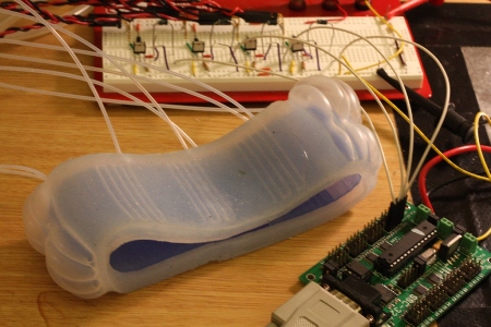 Inflatable Silicone Robot Inflatable Silicone Robot