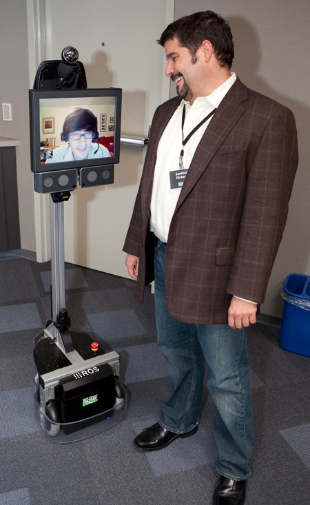 Texai Robots attending the Willow Garage Press Conference Texai Robots attending the Willow Garage Press Conference